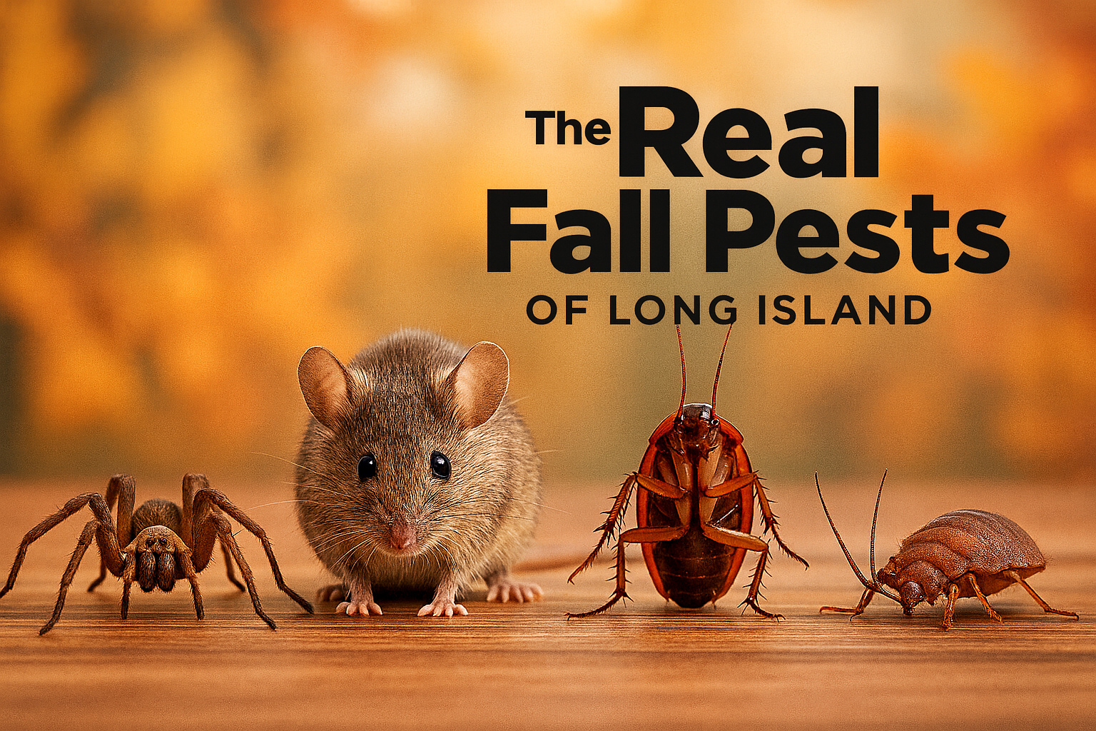 The Real Fall Pests of Long Island | Knockout Pest Control | NY Pest Control