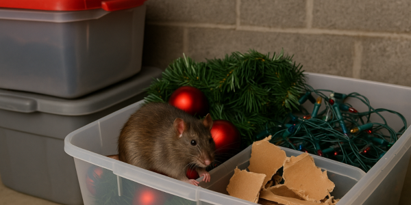 Holiday Storage Surprise: How Rodents Invade Your Decorations | Knockout Pest Control | Long Island Pest Control Services