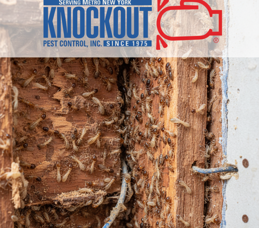 5 Signs You Might Have Termites — And Why Spring Is the Most Dangerous Time for Long Island Homes | Knockout Pest Control