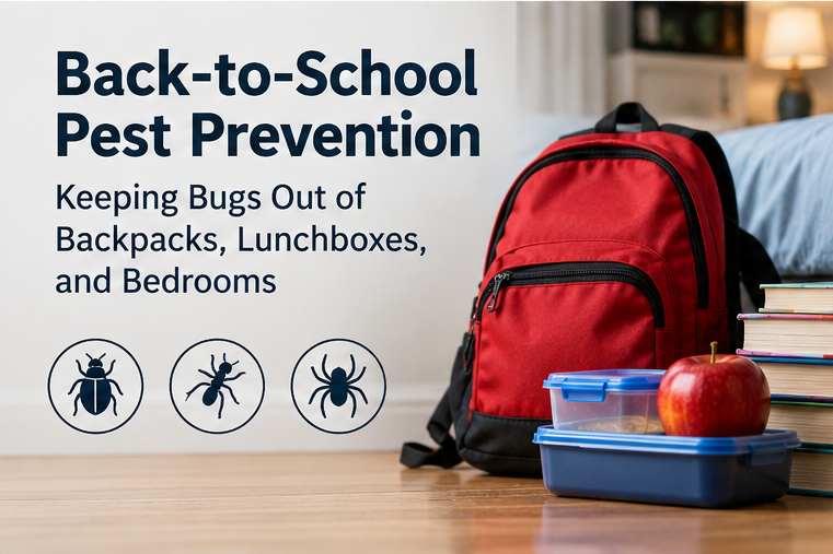 Back-to-School Pest Prevention: Keeping Bugs Out of Backpacks, Lunchboxes, and Bedrooms | Knockout Pest Control